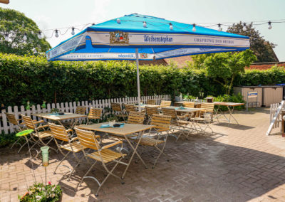 Biergarten erfrischend Vornhäger Krug